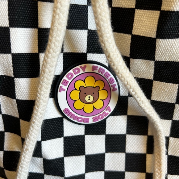 Teddy Fresh Black and White Checkered Bag - Picture 2 of 8